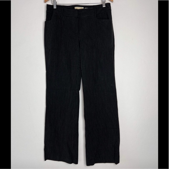 Michael Michael Kors Pants Size 10 black straight leg trouser pant slacks - Picture 2 of 9